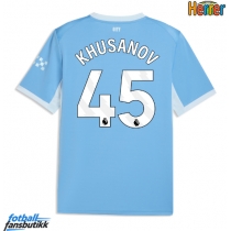 Manchester City Abdukodir Khusanov #45 Hjemmedrakt 2026-27 Kortermet
